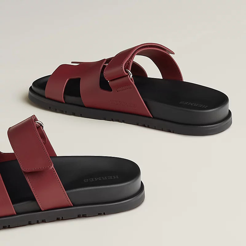 Sandales Hermes Chypre - Bordeaux