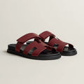 Sandales Hermes Chypre - Bordeaux