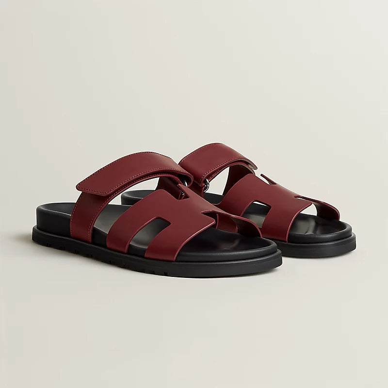 Sandales Hermes Chypre - Bordeaux