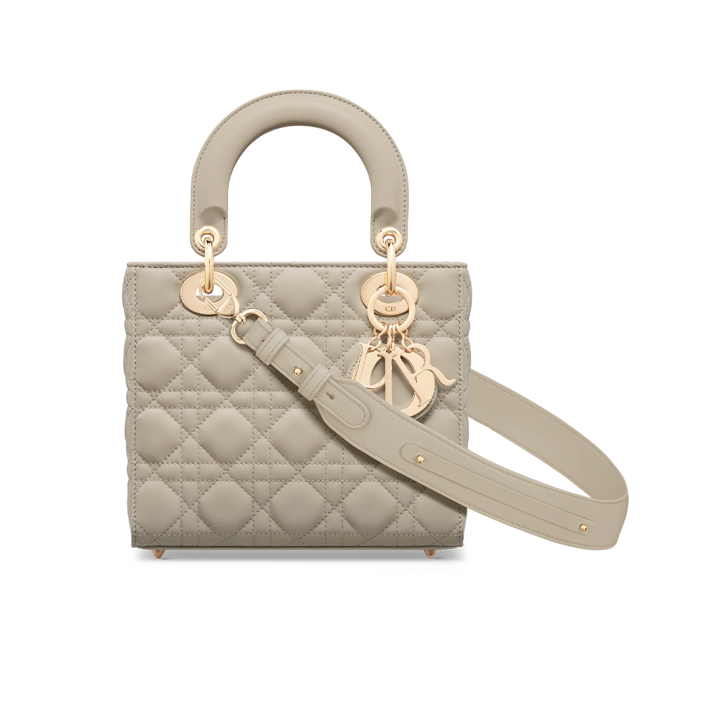 Sac Lady Dior - Small - Beige Corde