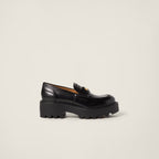 Mocassins Miu Miu - Cuir Bossé