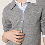 Cardigan Miu Miu Cashmere - Gris