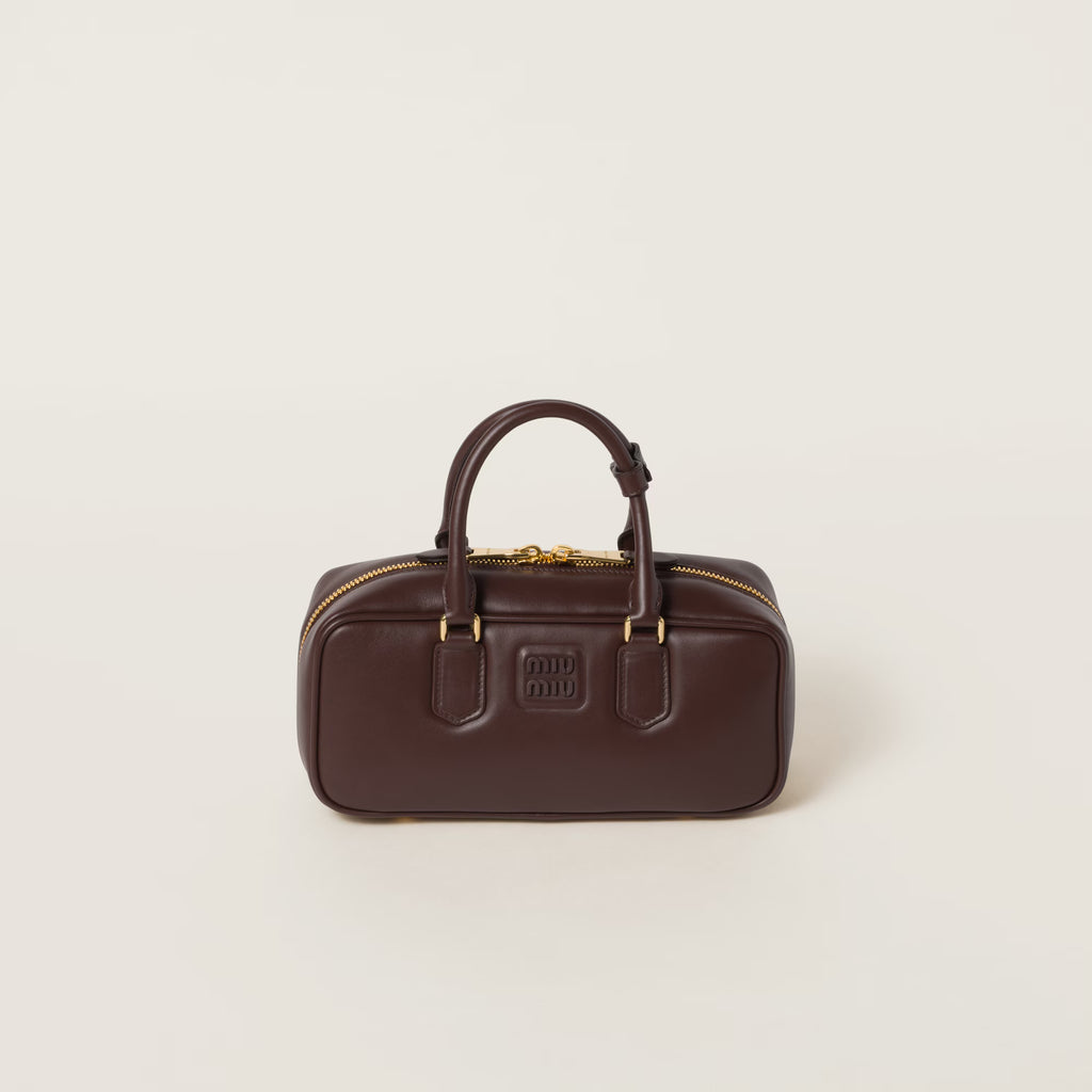 Sac Miu Miu Arcadie - Marron Foncé