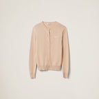 Cardigan Miu Miu Knit Cashmere - Beige
