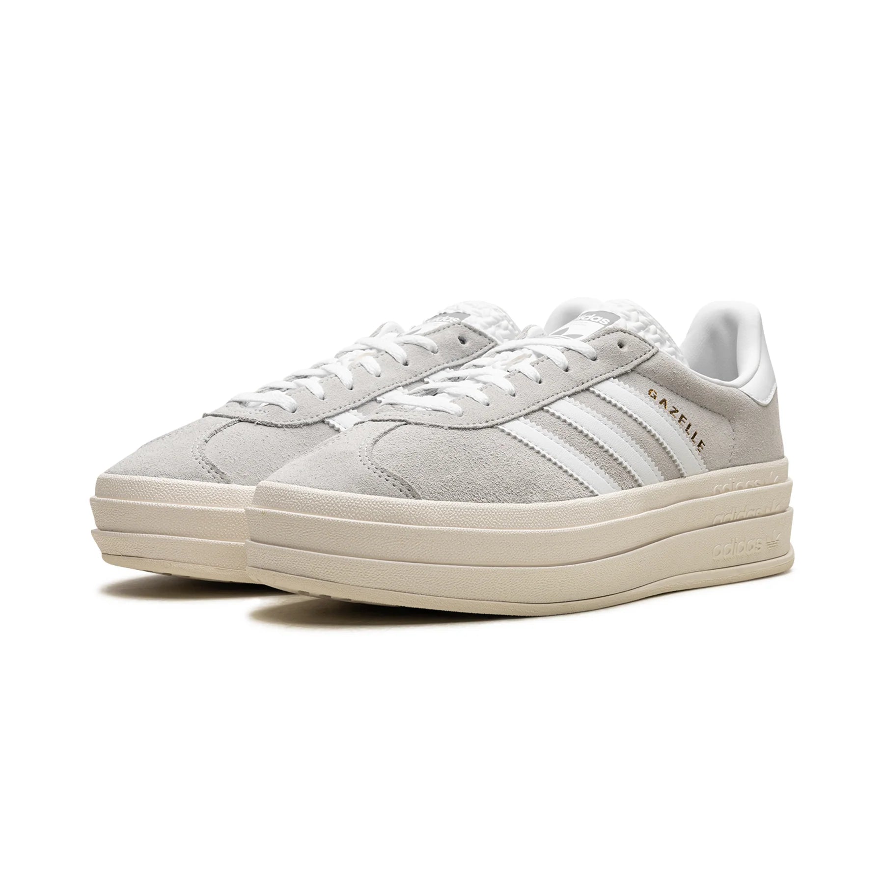 Adidas Gazelle BOLD "Grey White"