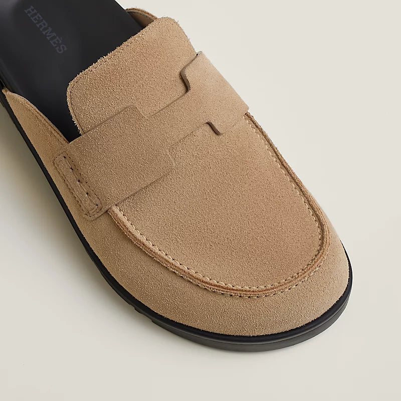Mules Hermes - Go - Beige Camel