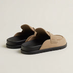 Mules Hermes - Go - Beige Camel