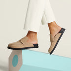 Mules Hermes - Go - Beige Camel