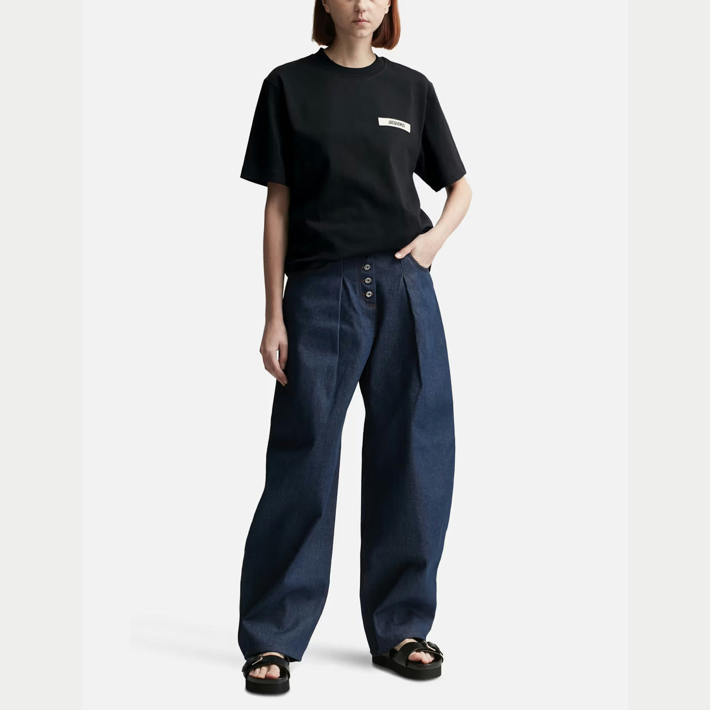 T-Shirt Jacquemues - Gros Grain - Noir