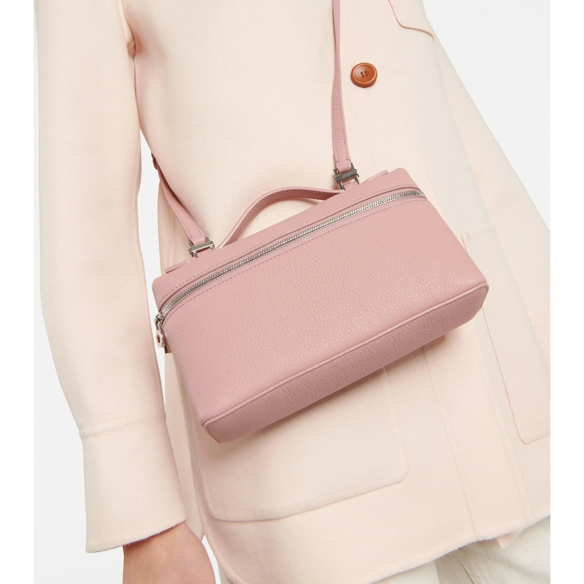 Pochette Loro Piana L19 - Rose Poudré