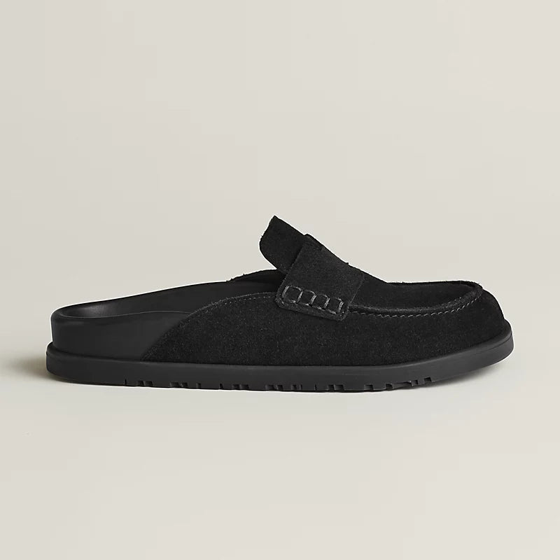 Mules Hermes - Go - Noir