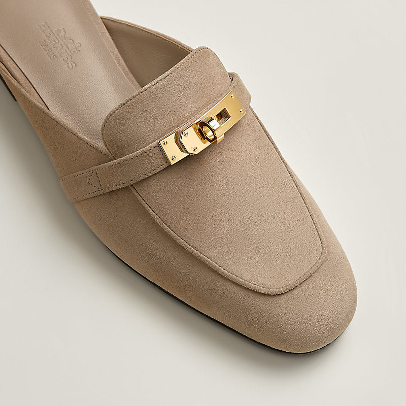 Mules Hermes - Oz - Beige Sable