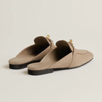 Mules Hermes - Oz - Beige Sable