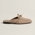 Mules Hermes - Oz - Beige Sable