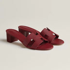 Sandales Hermes Oasis - Bordeaux