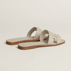Sandales Hermes Oran - Beige Nomade