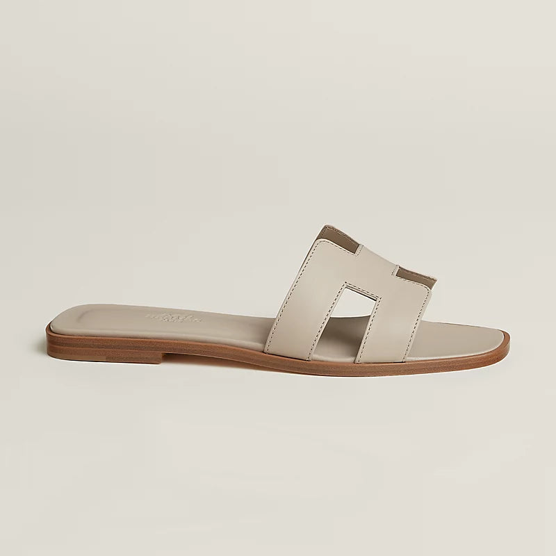Sandales Hermes Oran - Beige Nomade