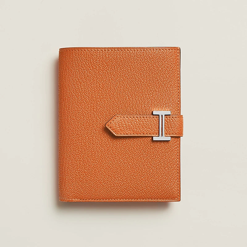 Portefeuille Hermès Béarn Compact - Orange