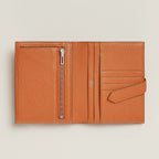Portefeuille Hermès Béarn Compact - Orange