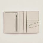 Portefeuille Hermès Béarn Compact - Blanc