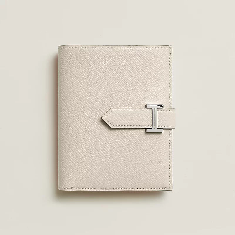 Portefeuille Hermès Béarn Compact - Blanc