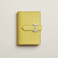 Portefeuille Hermès Béarn mini - Jaune