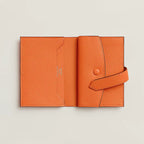 Portefeuille Hermès Béarn mini - Orange