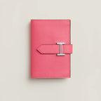 Portefeuille Hermès Béarn mini - Rose