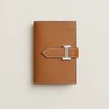 Portefeuille Hermès Béarn mini - Marron