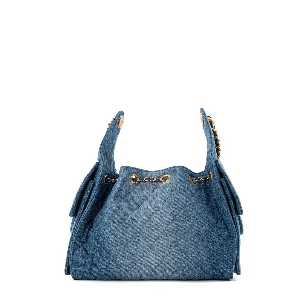 Sac CHANEL 25 Small - Bleu Denim