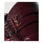 Mules Saint Laurent Eel - Burgundy