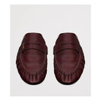 Mules Saint Laurent Eel - Burgundy
