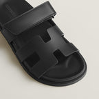Sandales Hermes Chypre - Noir