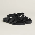 Sandales Hermes Chypre - Noir