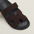 Sandales Hermes Chypre - Marron Ébène