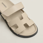 Sandales Hermes Chypre - Beige Nomade