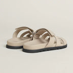 Sandales Hermes Chypre - Beige Nomade