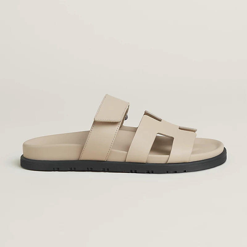 Sandales Hermes Chypre - Beige Nomade