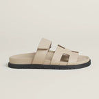 Sandales Hermes Chypre - Beige Nomade
