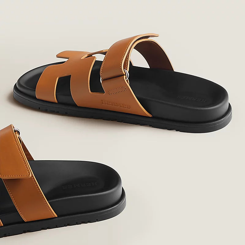 Sandales Hermes Chypre - Naturel