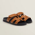 Sandales Hermes Chypre - Naturel