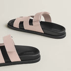 Sandales Hermes Chypre - Rose Porcelaine