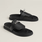 Sandales Hermes Empire - Noir