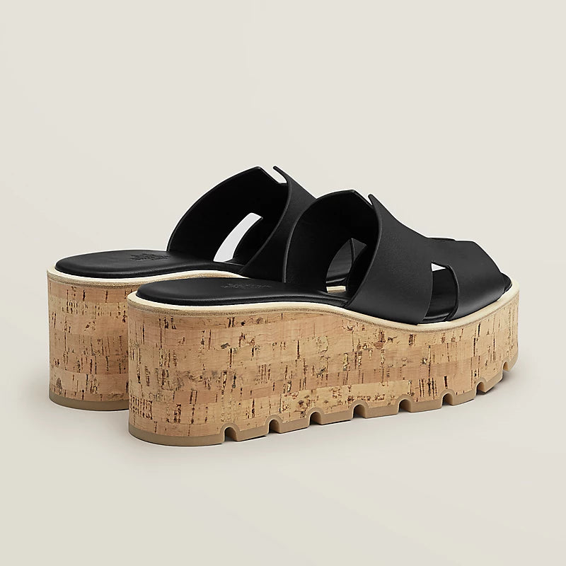 Sandales Hermes Eze 30 - Noir
