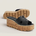 Sandales Hermes Eze 30 - Noir