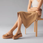 Sandales Hermes Eze 30 - Naturel
