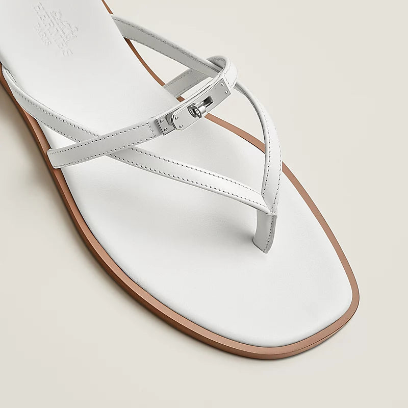Sandales Hermes - Miss - Blanc