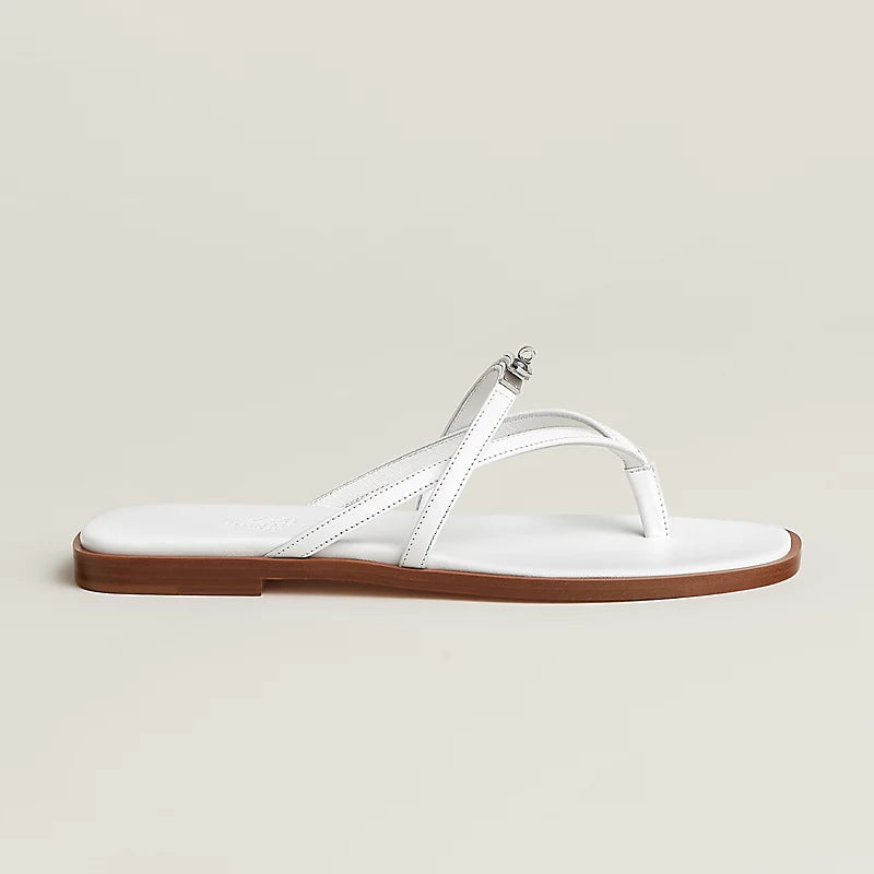 Sandales Hermes - Miss - Blanc