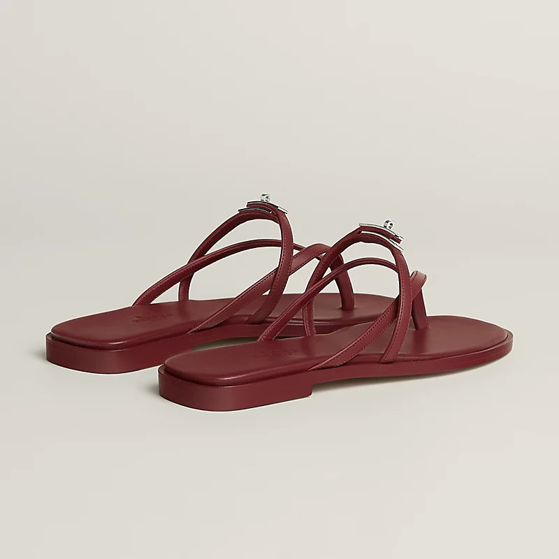 Sandales Hermes - Miss - Rouge H