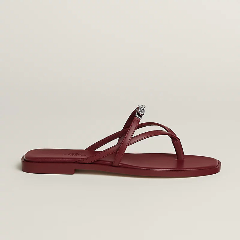 Sandales Hermes - Miss - Rouge H